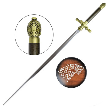 Meč Game of Thrones, Needle, Arya Stark, plaketa