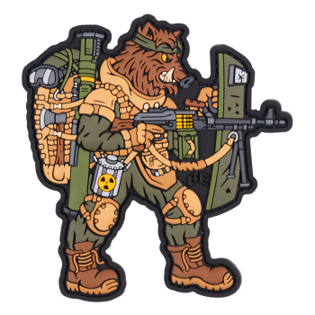 PVC nášivka Tactical Wild Boar, Brand Element