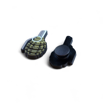 PVC ozdoba Jibits “Grenade F1”, Brand Element