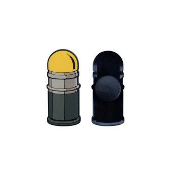 3D PVC ozdoba Jibits “40 mm grenade”, Brand Element