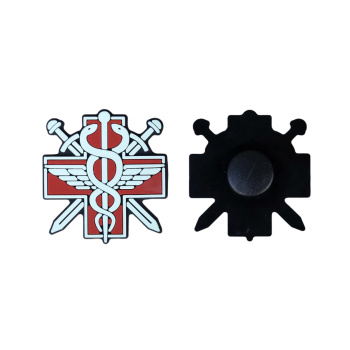 3D PVC ozdoba Jibits "Combat Medic Badge", Brand Element