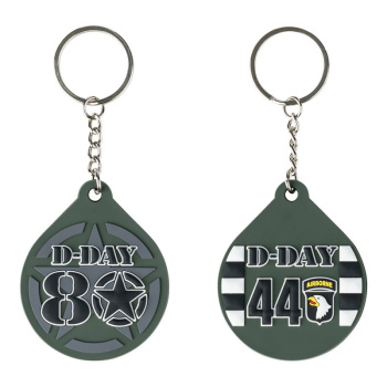 3D PVC Klíčenka "D-Day 80 Allied Star", Fostex WWII Series