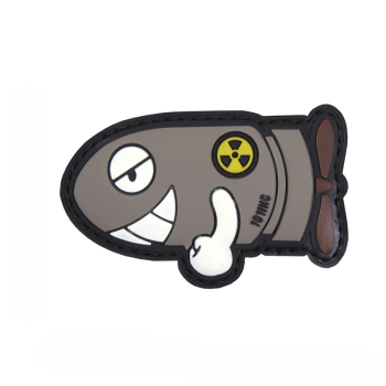 3D PVC nášivka "Vtipné torpedo", 101 INC