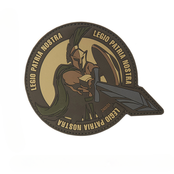 3D PVC nášivka "Legio patria nostra", 101 INC