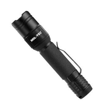 Taktická nabíjecí mini svítilna, textilní pouzdro, Mil-Tec