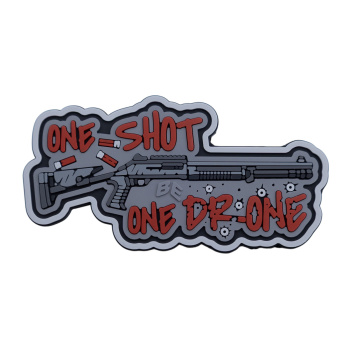 PVC nášivka One Shot - One Drone, Brand Element