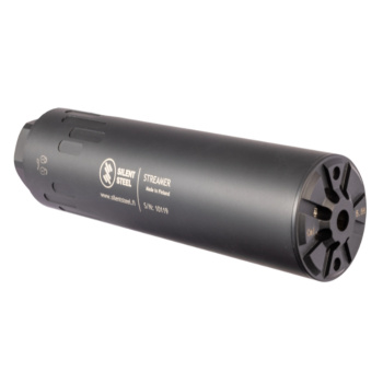 Tlumič Flow Streamer, pro ráže do 7,62 mm, M15x1, Silent Steel