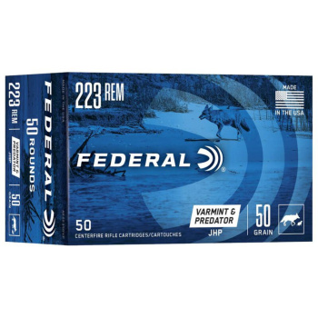 Puškové náboje American Eagle, 223 Rem., 50 gr (3,2g), JHP, 20ks, Federal