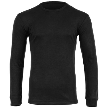 Pánské termotriko s dlouhým rukávem Thermal Vest, černé, Highlander