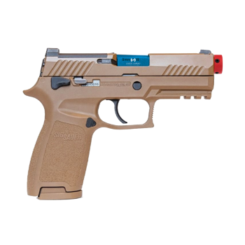 Tréninková pistole se zpětným rázem Sig M18, Green Gas, Laser Ammo