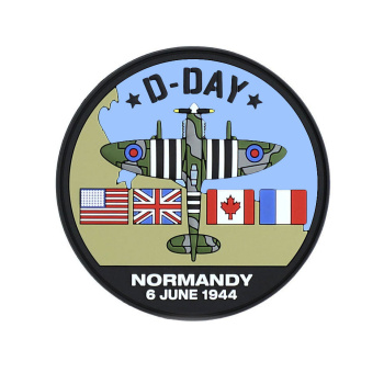 3D PVC nášivka D-Day, 101 INC