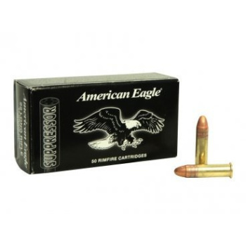 Malorážkové náboje American Eagle .22 LR, 50 ks, Federal