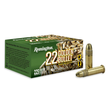 Malorážkové náboj Golden Bullet, .22LR, 225ks, Remington