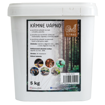 Krmné vápno, TETRAO, 5 kg