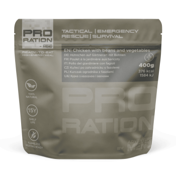 Kuřecí po zahradnicku s fazolemi, PRO-RATION, 400g