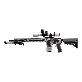 Samonabíjecí puška ICE BREAKER-DD4 V7, snow camo cerakote, 223 Rem. 16“, Daniel Defense