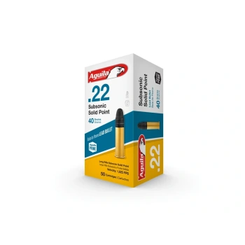 Malorážkové náboje SUBSONIC SP, 22 LR, 40 gr, 50 ks, Aguila