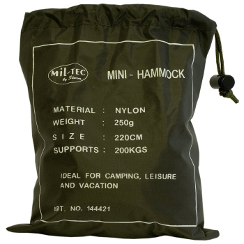 Houpací síť Mini Hammock, Mil-Tec