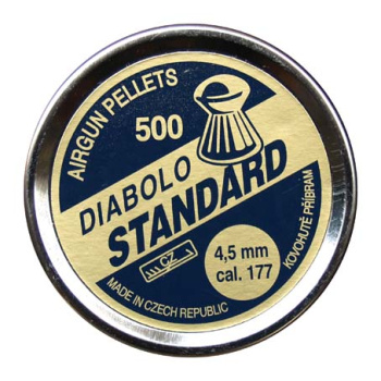 Diabolo Standard, ráže 4,5 mm (.177), 500 ks, Kovohutě Příbram