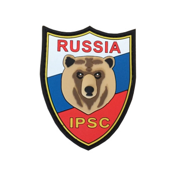PVC nášivka Russia IPSC