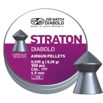 Diabolo JSB Straton, ráže 4,5 mm (.177), 500 ks