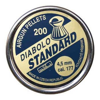 Diabolo Standard, ráže 4,5 mm (.177), 200 ks, Kovohutě Příbram