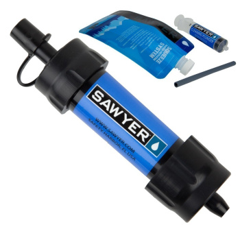 Vodní cestovní filtr MINI Filter, modrý, Sawyer
