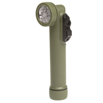 Army svítilna 6 LED, 4 barvy, olivová, Mil-Tec