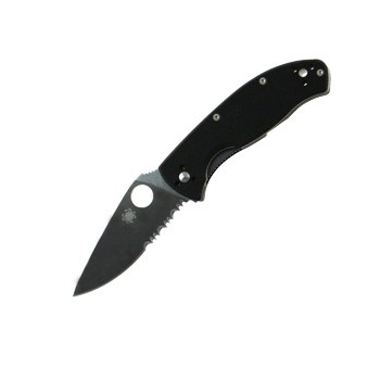 Zavírací nůž Tenacious, Spyderco, kombinované ostří