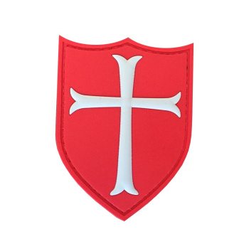 PVC nášivka Crusader's Cross