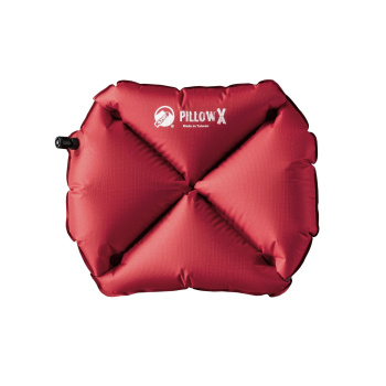 Nafukovací polštář Pillow X, červený, Klymit