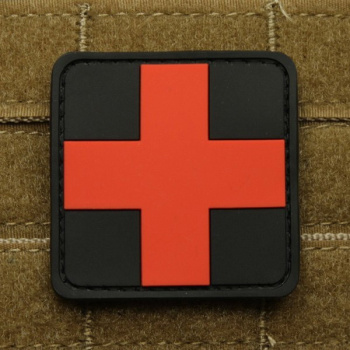 Nášivka JTG Červený kříž, 50 mm