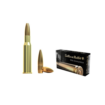 Puškové náboje 7,62 x 54 R FMJ, 180 gr, 20 ks, Sellier & Bellot
