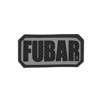 PVC nášivka FUBAR, swat, Maxpedition