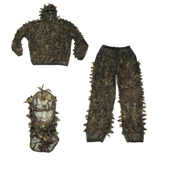 Maskovací oblek hejkal, Leaves, hunters brown