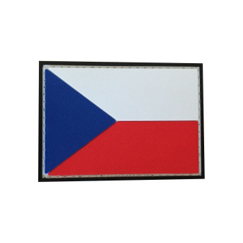 PVC nášivka Česká republika, vlajka