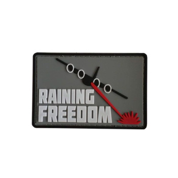 PVC nášivka Raining Freedom