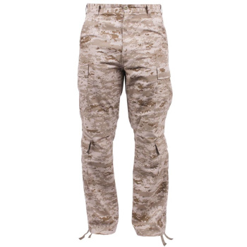 Maskovací kalhoty Vintage Camo Paratrooper Fatigue Pants, Rothco, USMC digital desert, L