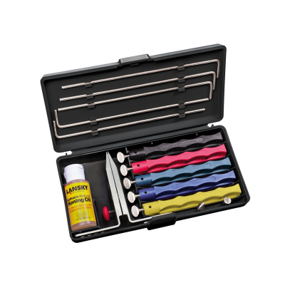 Brusná sada Deluxe s 5 kameny, Lansky