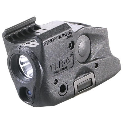 Taktická pistolová svítilna TLR-6 na RAIL , červený laser, Streamlight