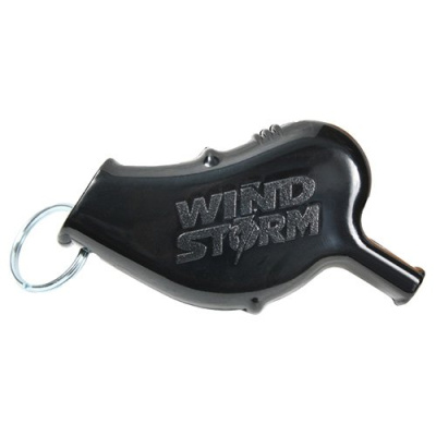 Nouzová píšťalka WindStorm™, černá