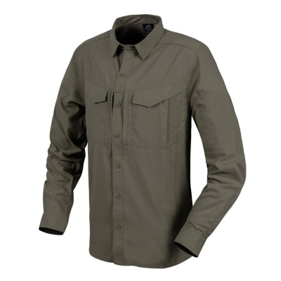 Košile Defender Mk2 Tropical Shirt, Helikon, Dark Olive, XXL