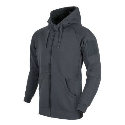 Mikina Urban Hoodie Lite - Fullzip, Helikon, Šedá, XL