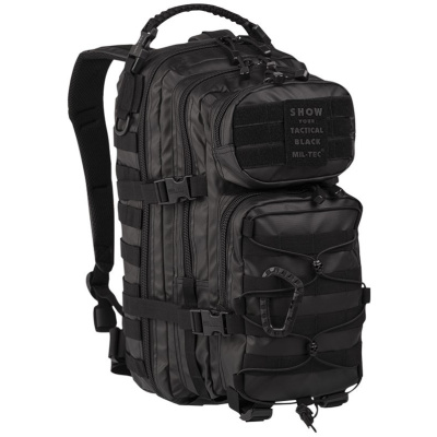 Batoh U.S. Assault, malý, 20 L, Mil-Tec, Tactical Black