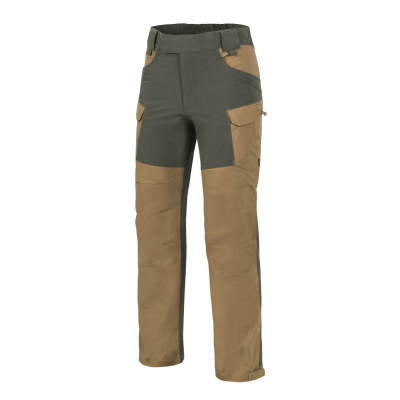 Kalhoty Hybrid Outback Pants® DuraCanvas®, Helikon, Coyote / Taiga Green, M, Standardní