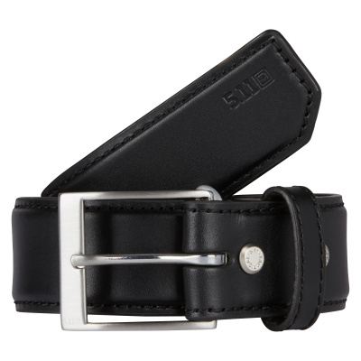 Taktický opasek 1.5″ Tactical Leather Casual Belt, 5.11, černý, XL
