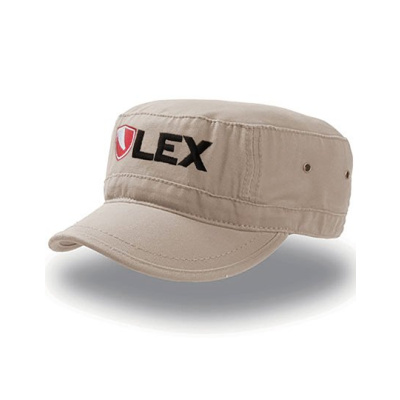 Kšiltovka s logem LEX, 100 % bavlna, béžová, L/XL
