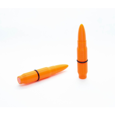 Školní náboj s ochranou zápalníku pro ráži 9x19, oranžový, QPQ
