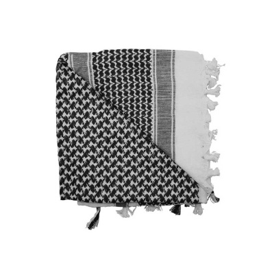 Šátek Shemagh Deluxe, Rothco, černo-bílý