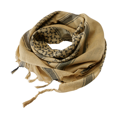 Šátek Shemag, Brandit, khaki/černý